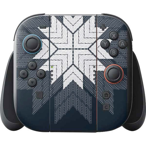 NYC Symmetric Flower Nintendo Switch 2 (2025) with Joy-Con Skin